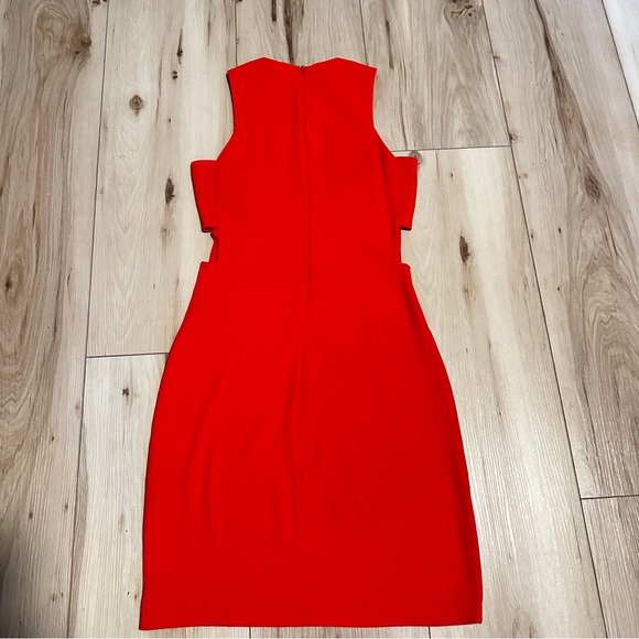 H&M Sleeveless Dress with side cut outs & back zip just dry cleaned - Picture 2 of 2